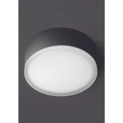 Plafonnier Exterieur Lcd Grasbrunn Led Noir, 1 Lumiere