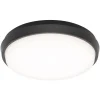 Plafonnier Exterieur Lcd Typ 5067 Led Noir, 1 Lumiere