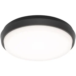 Plafonnier Exterieur Lcd Typ 5067 Led Noir, 1 Lumiere