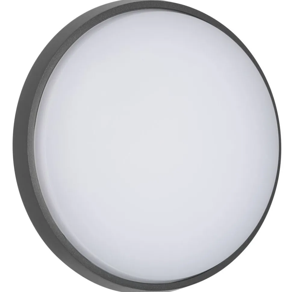 Plafonnier Exterieur Lcd Typ 5067 Led Noir, 1 Lumiere