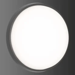 Plafonnier Exterieur Lcd Typ 5067 Led Noir, 1 Lumiere
