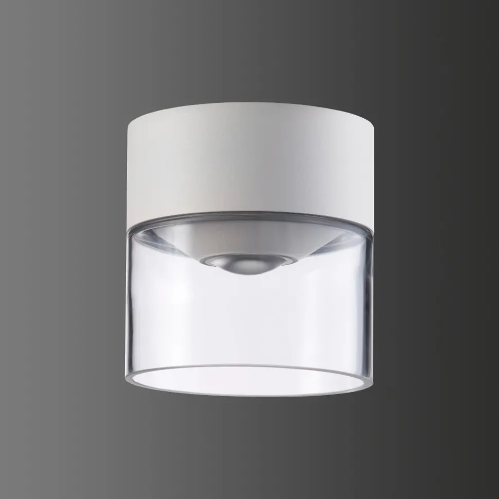 Plafonnier Exterieur Lcd 5069 Led Blanc, 1 Lumiere