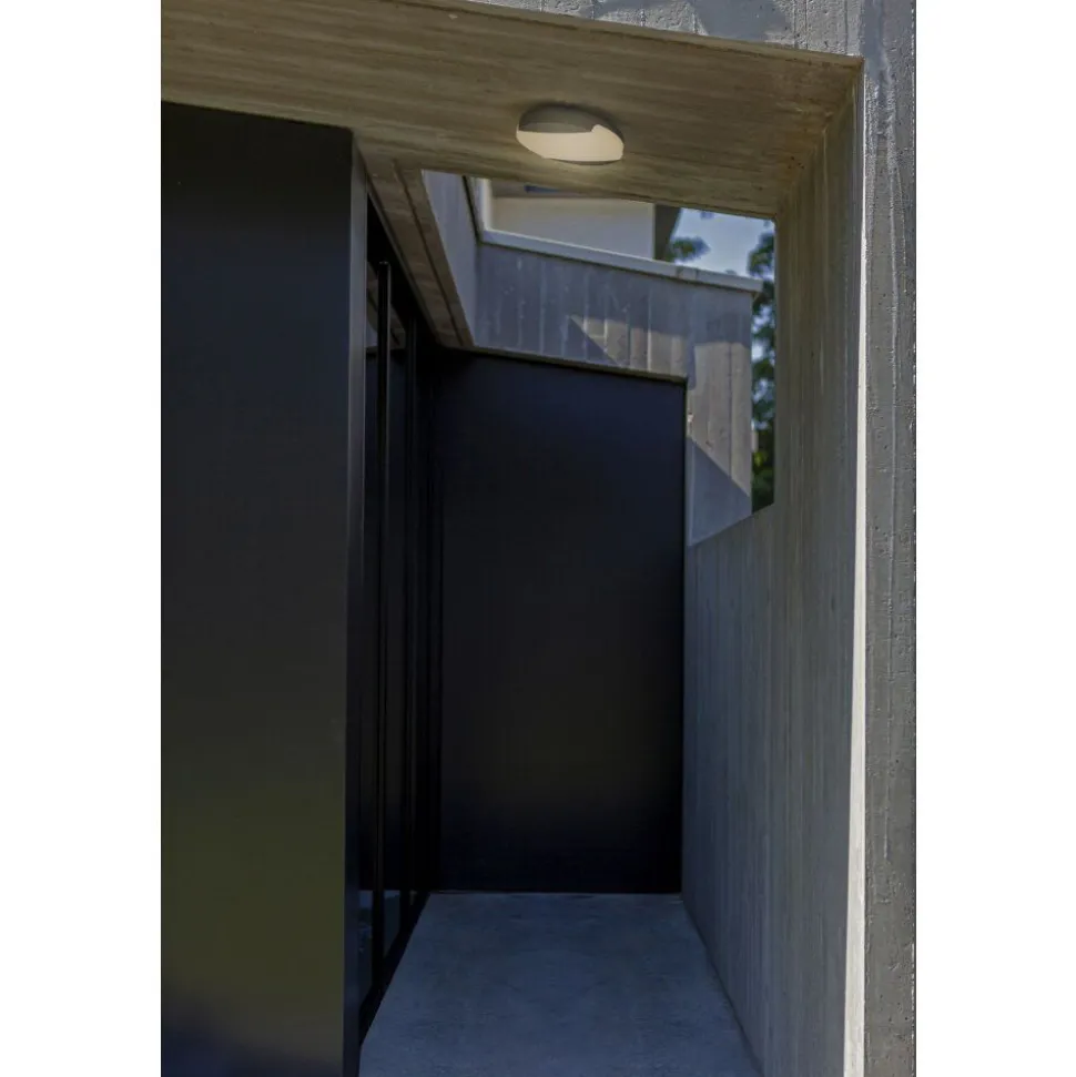 Plafonnier Exterieur Lutec Sweep Led Anthracite, 1 Lumiere