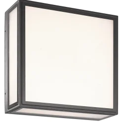 Plafonnier Exterieur Mantra Bachelor Led Gris, 1 Lumiere