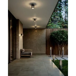 Plafonnier Exterieur Nordlux Matr Aluminium, 1 Lumiere