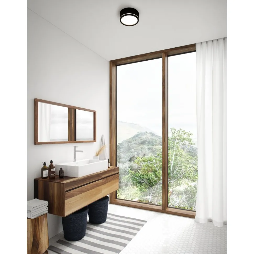 Plafonnier Exterieur Nordlux Ava Led Noir, 1 Lumiere