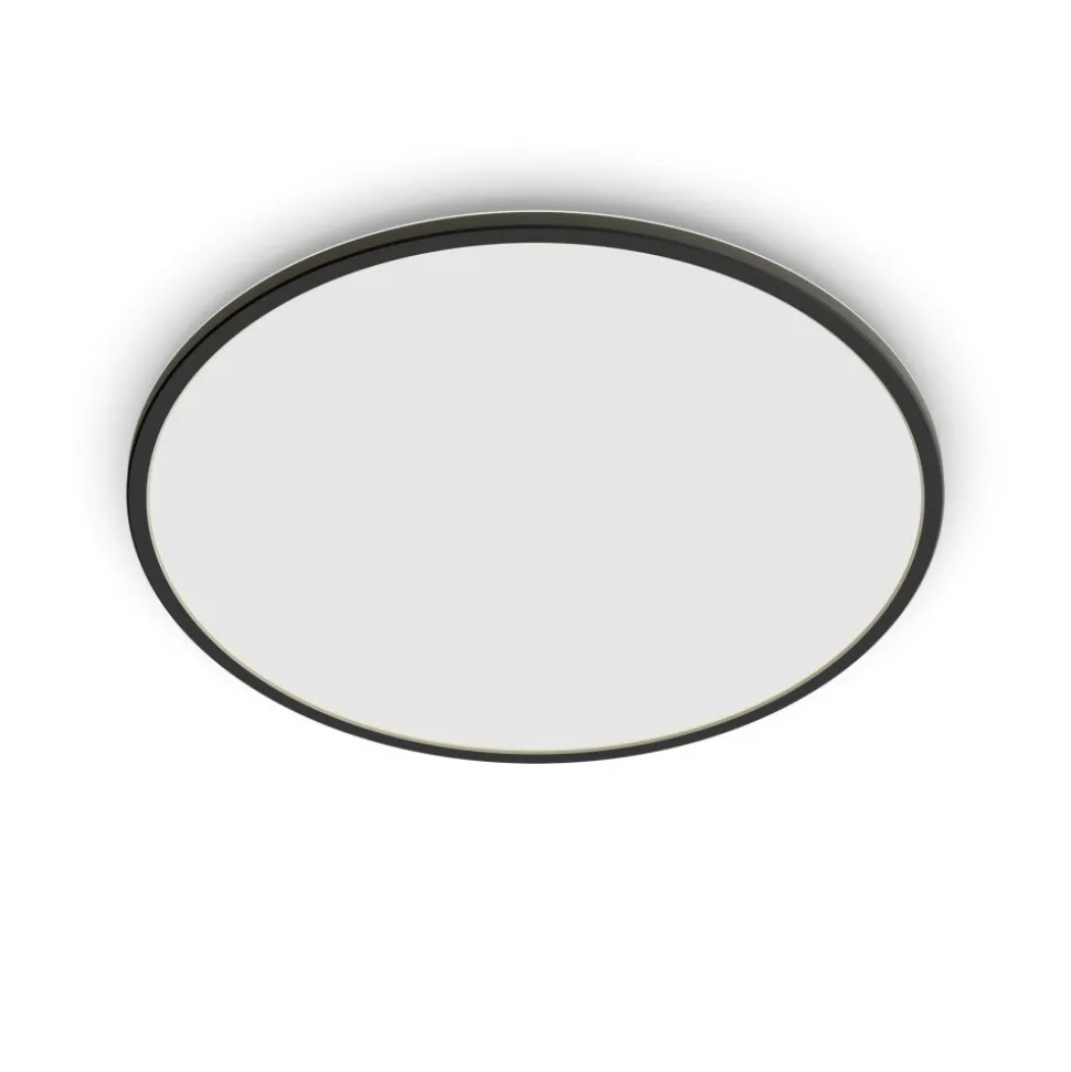Plafonnier Exterieur Philips Superslim Led Noir, Blanc, 1 Lumiere
