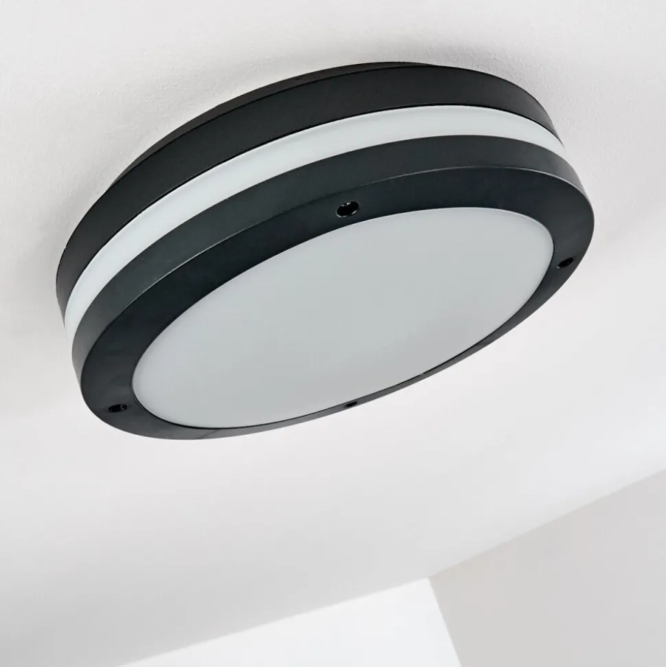Plafonnier Exterieur Wollongong Led Anthracite, 1 Lumiere