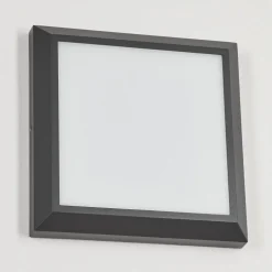 Plafonnier Exterieuralkmaar Led Anthracite, 1 Lumiere