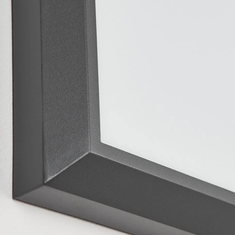 Plafonnier Exterieuralkmaar Led Anthracite, 1 Lumiere