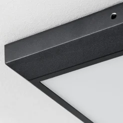 Plafonnier Exterieuralkmaar Led Anthracite, 1 Lumiere