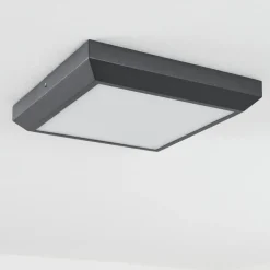 Plafonnier Exterieuralkmaar Led Anthracite, 1 Lumiere