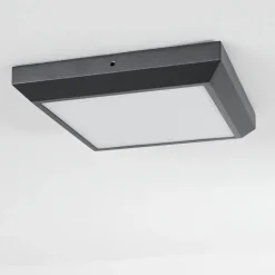 Plafonnier Exterieuralkmaar Led Anthracite, 1 Lumiere