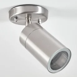Plafonnier Exterieurbessiebelle Acier Inoxydable, Blanc, 1 Lumiere