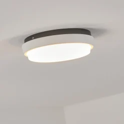 Plafonnier Exterieurcentinela Led Anthracite, Blanc, 1 Lumiere