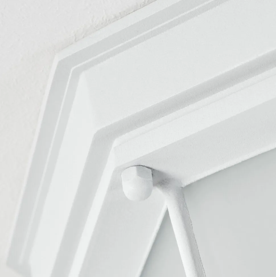 Plafonnier Exterieuribacache Blanc, 1 Lumiere