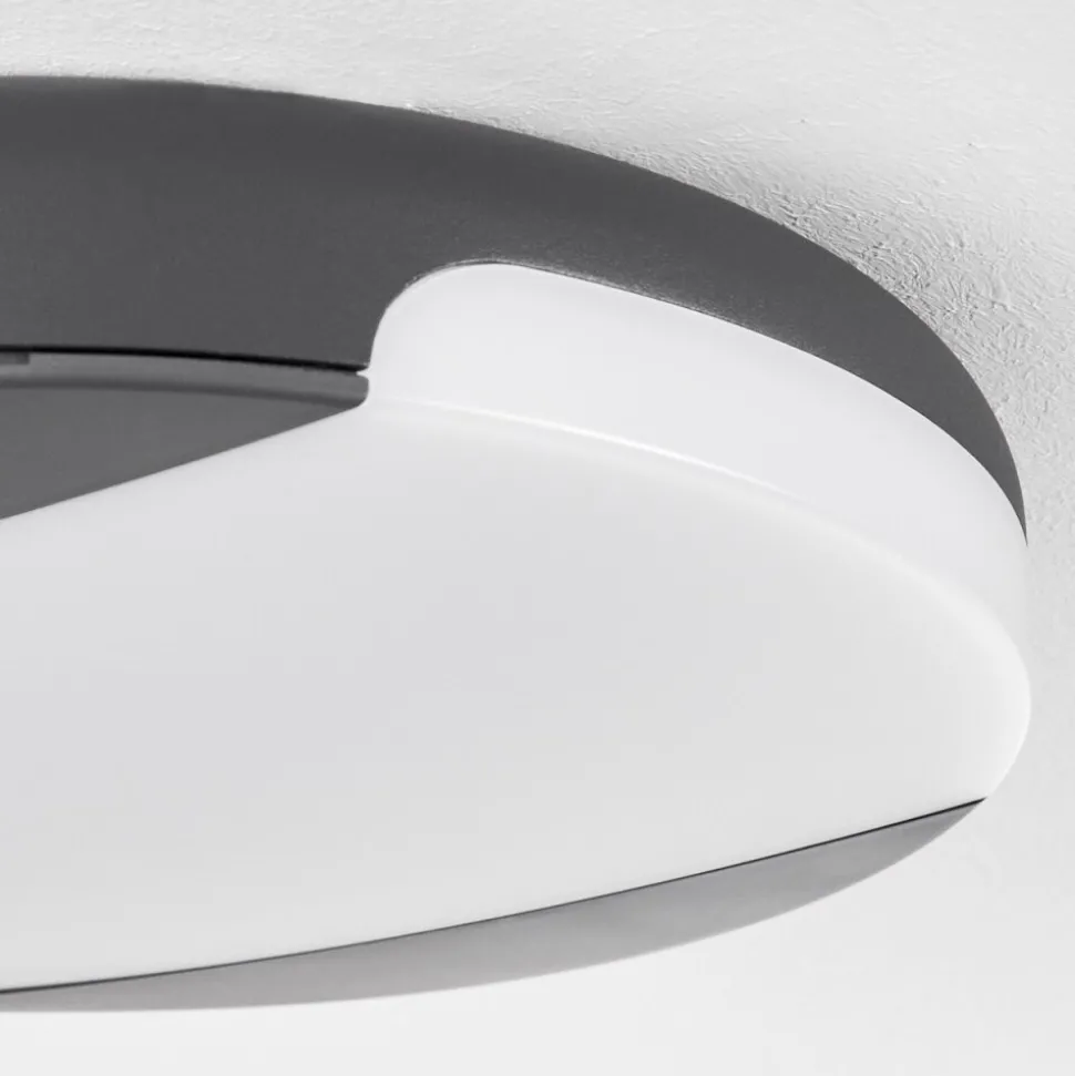 Plafonnier Exterieurjoserand Led Anthracite, 1 Lumiere