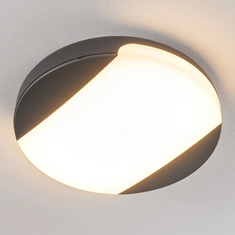 Plafonnier Exterieurjoserand Led Anthracite, 1 Lumiere
