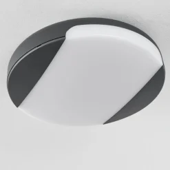 Plafonnier Exterieurjoserand Led Anthracite, 1 Lumiere