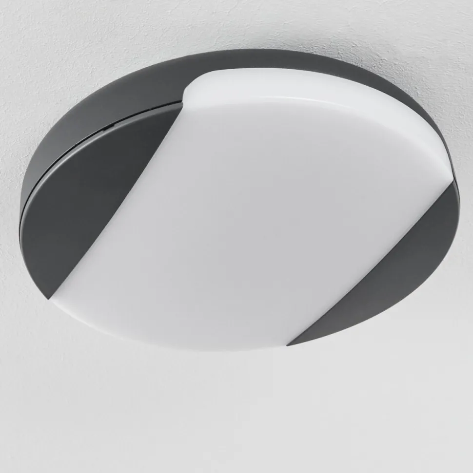 Plafonnier Exterieurjoserand Led Anthracite, 1 Lumiere