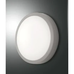 Plafonnier Fabas Luce Axel Gris, 1 Lumiere