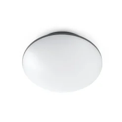 Plafonnier Faro Barcelona Sun Gris, 1 Lumiere