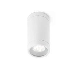 Plafonnier Faro Barcelona Olot Blanc, 1 Lumiere