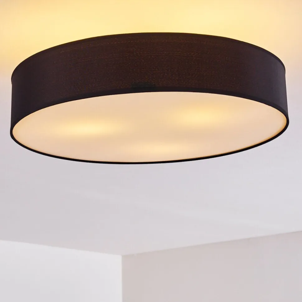 Plafonnier Foggia Nickel Mat, 3 Lumieres