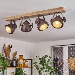 Plafonnier Herford Ecru, 4 Lumieres