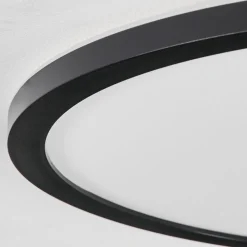Plafonnier Hooper Led Noir, 1 Lumiere