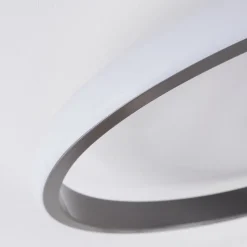 Plafonnier Ignal Led Gris, 1 Lumiere