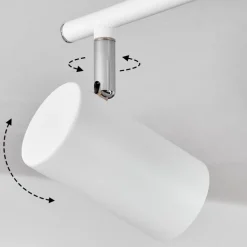Plafonnier Javel Blanc, 4 Lumieres