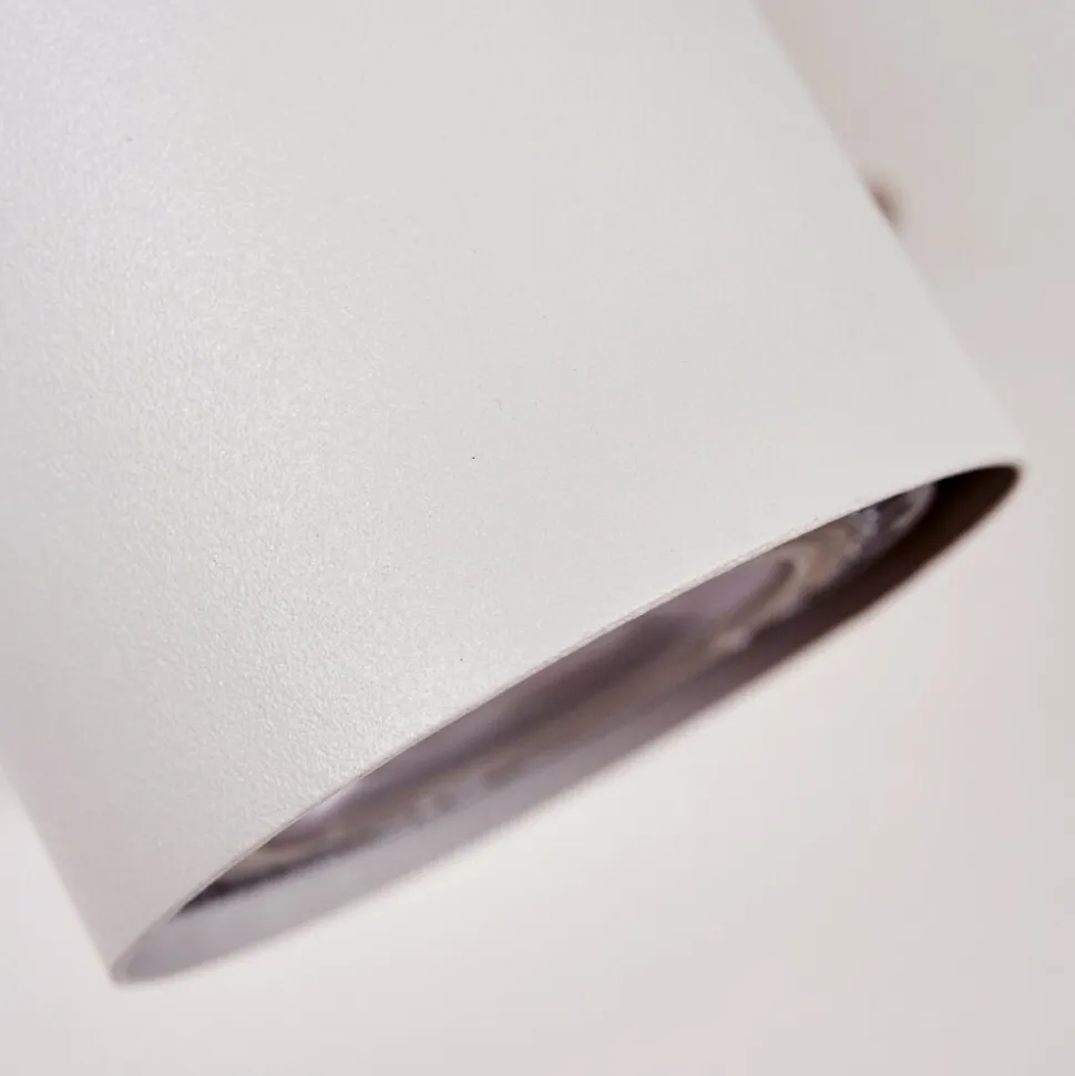 Plafonnier Javel Chrome, Blanc, 4 Lumieres