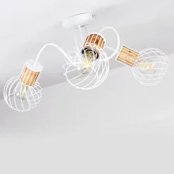 Plafonnier Koler Blanc, 3 Lumieres