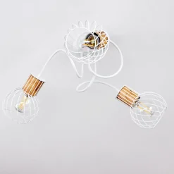 Plafonnier Koler Blanc, 3 Lumieres