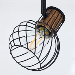 Plafonnier Koler Noir, 3 Lumieres