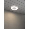 Plafonnier Konstsmide Carrara Led Blanc, 1 Lumiere, Telecommandes
