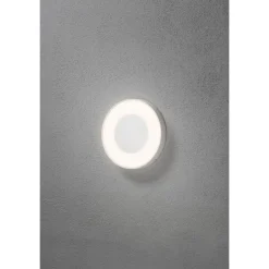 Plafonnier Konstsmide Carrara Led Blanc, 1 Lumiere, Telecommandes