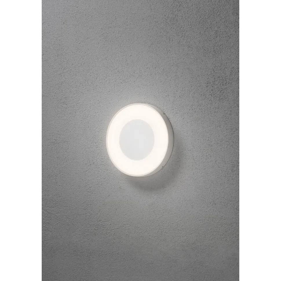 Plafonnier Konstsmide Carrara Led Blanc, 1 Lumiere, Telecommandes
