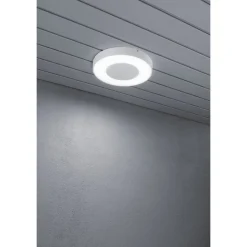 Plafonnier Konstsmide Carrara Led Blanc, 1 Lumiere, Telecommandes