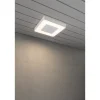 Plafonnier Konstsmide Carrara Led Blanc, 1 Lumiere, Telecommandes