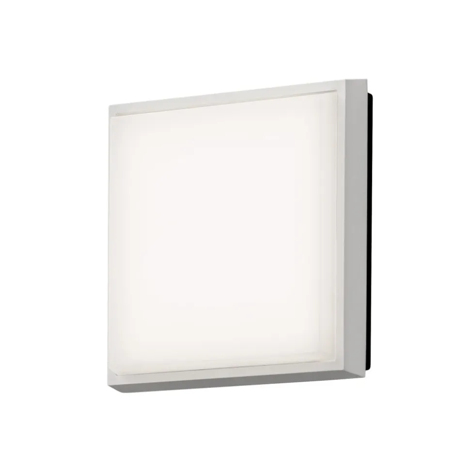Plafonnier Konstsmide Cesena Led Blanc, 1 Lumiere