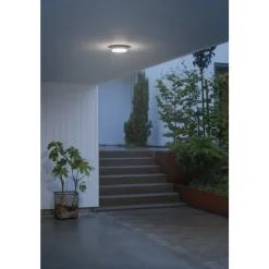 Plafonnier Konstsmide Cesena Led Blanc, 1 Lumiere