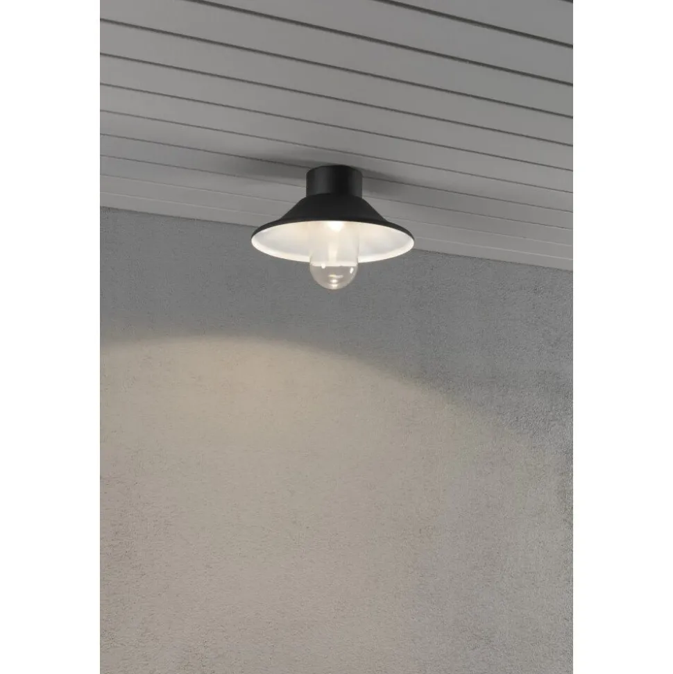 Plafonnier Konstsmide Vega Led Noir, 4 Lumieres
