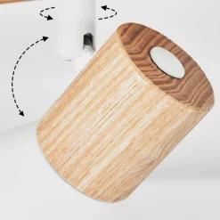 Plafonnier Kouek Ecru, Blanc, 4 Lumieres