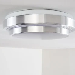 Plafonnier Led Sora Blanc, 1 Lumiere