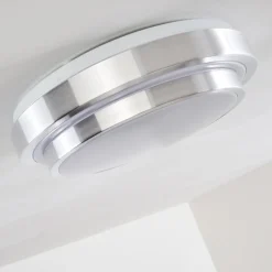 Plafonnier Led Sora Blanc, 1 Lumiere