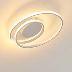 Plafonnier Leksund Led Blanc, 1 Lumiere
