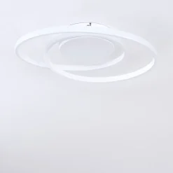 Plafonnier Leksund Led Blanc, 1 Lumiere
