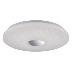 Plafonnier Leuchten Direkt Lavinia Led Chrome, 1 Lumiere, Detecteur De Mouvement